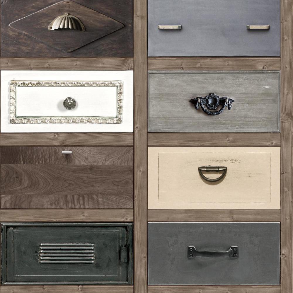 Drawer Peel and Stick Wallpaper Peel and Stick Wallpaper RoomMates Roll  
