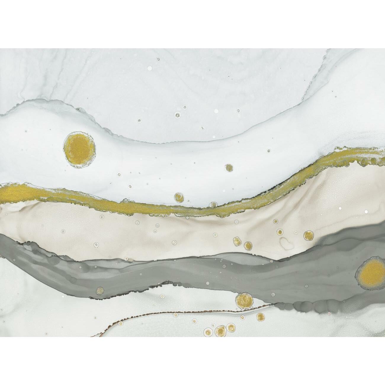 Sea Foam Peel and Stick Mural Wall Murals RoomMates Each Gray 