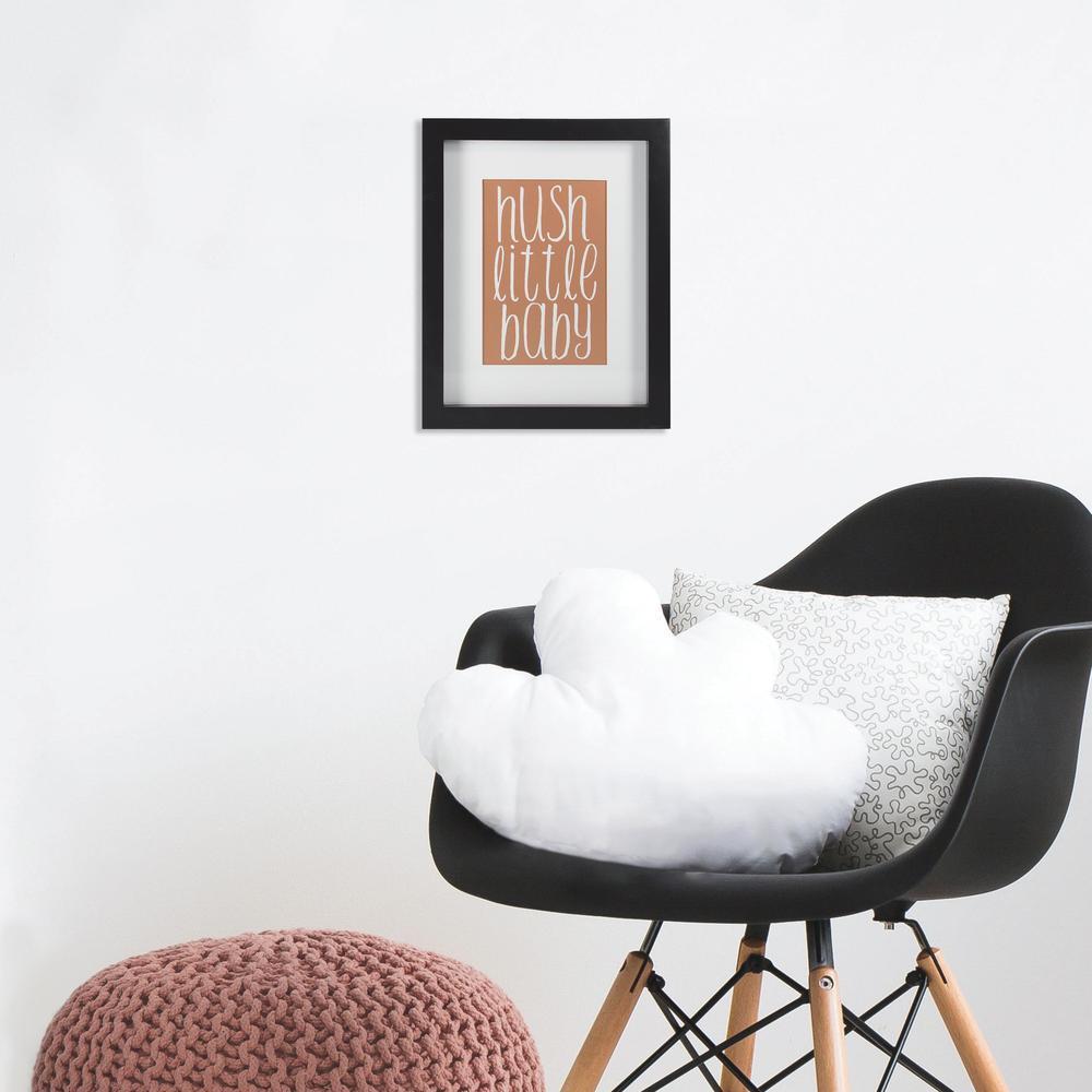 Hush Little Baby Framed Art - Rose Gold Framed Art RoomMates   