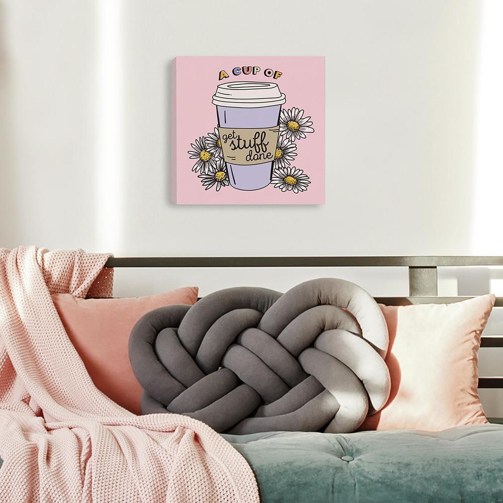 Get Stuff Done Coffee Canvas Canvas RoomMates   