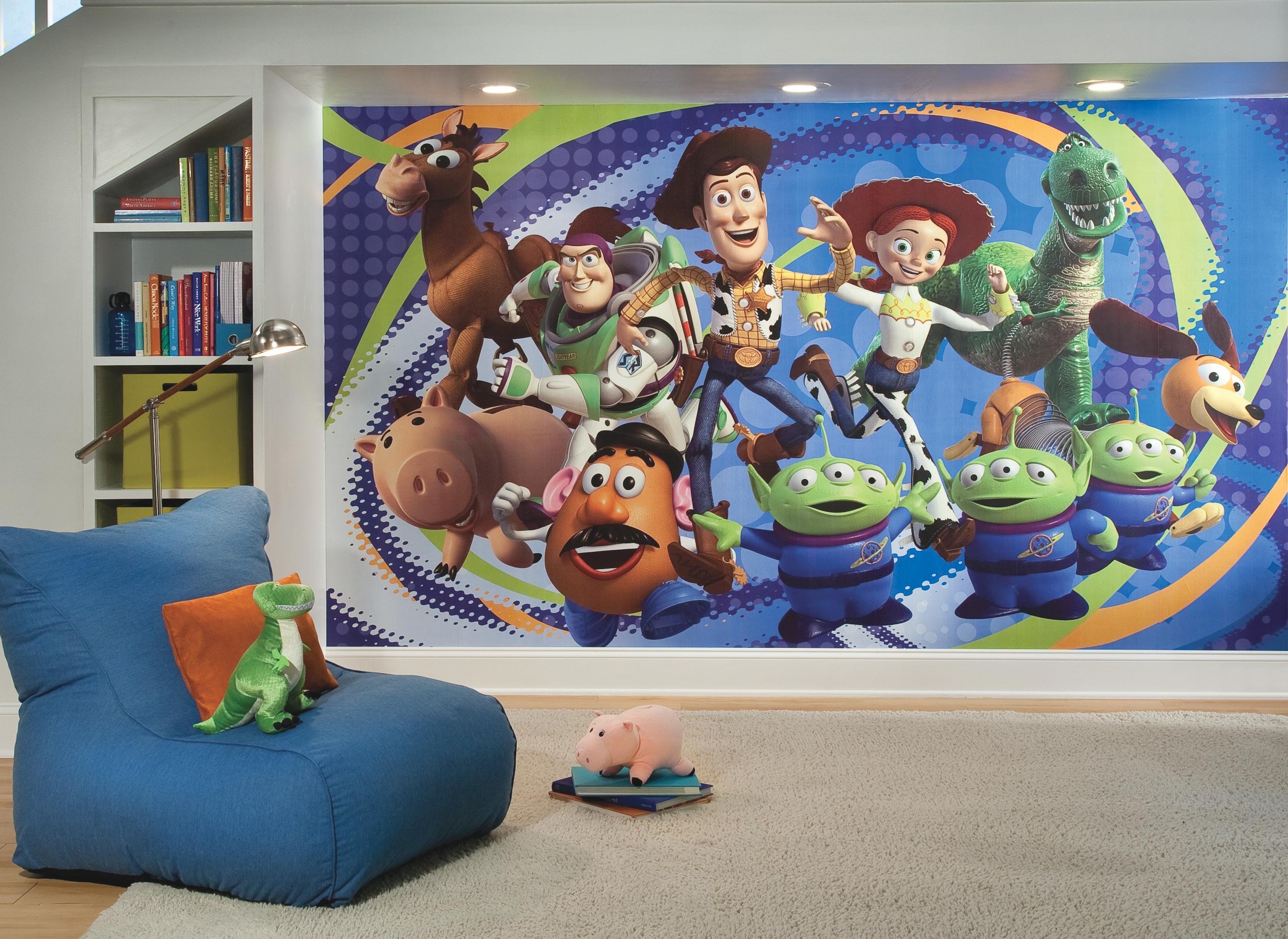 Toy Story 3 XL Spray and Stick Wallpaper Mural Wall Murals RoomMates   