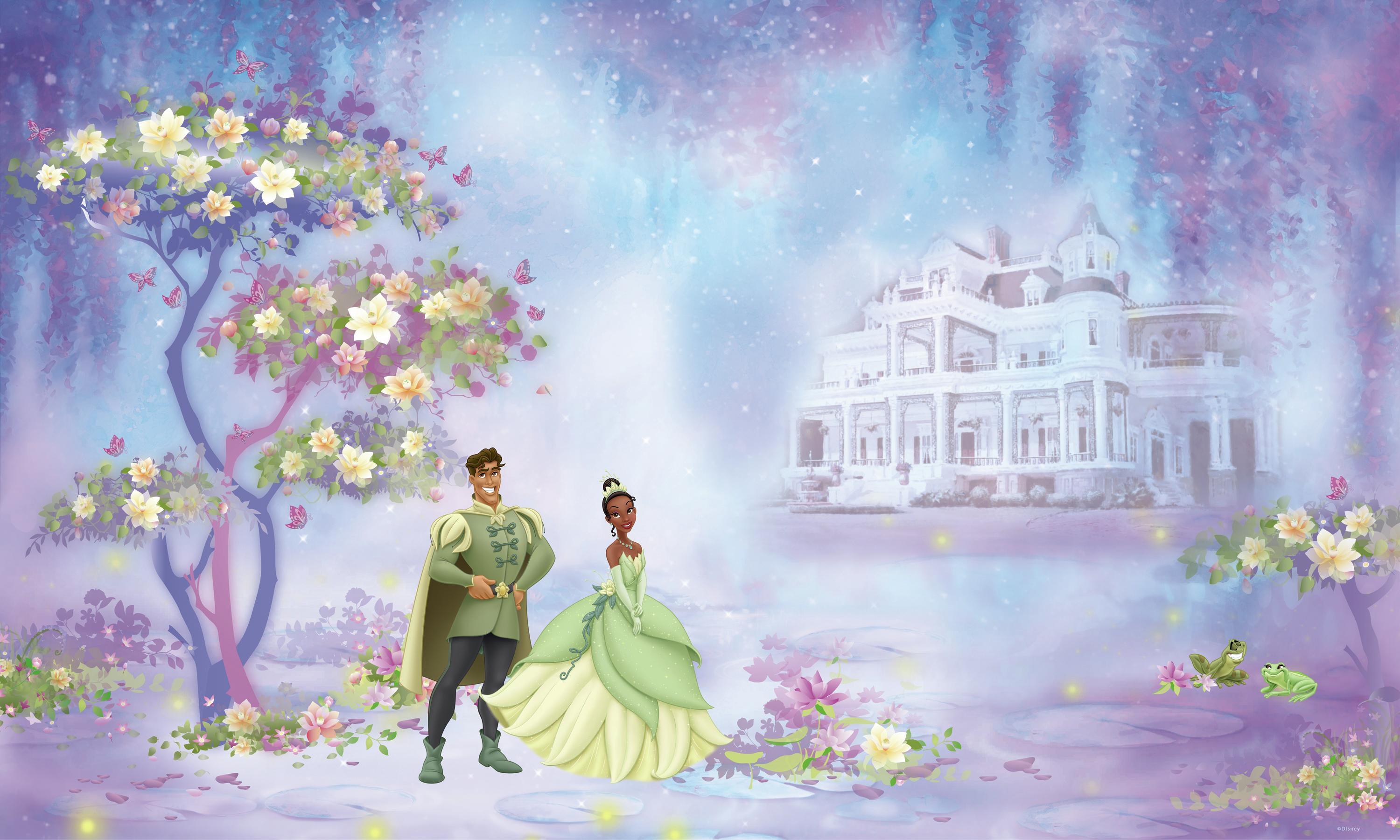 The Princess and The Frog XL Spray and Stick Wallpaper Mural Wall Murals RoomMates Mural  