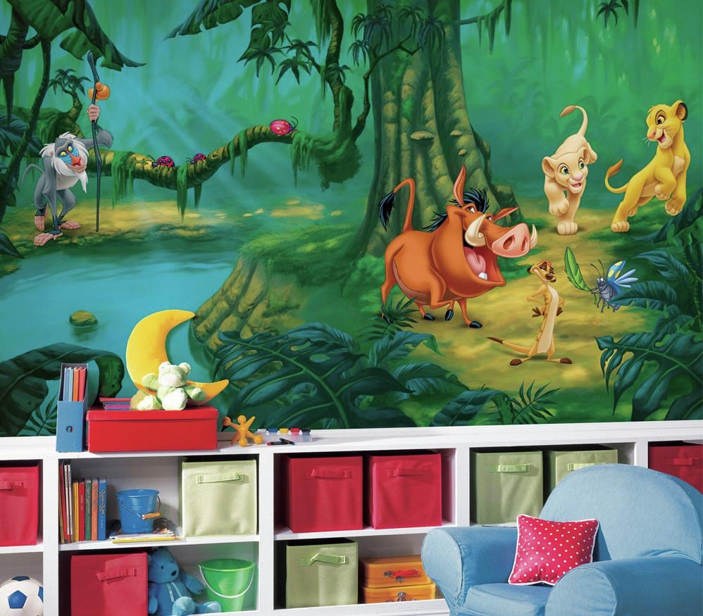 The Lion King XL Spray and Stick Wallpaper Mural Wall Murals RoomMates   