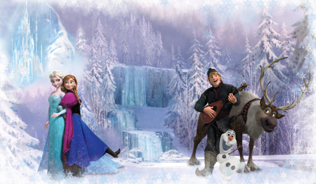Sticker murale Frozen 2 - Elsa & Anna