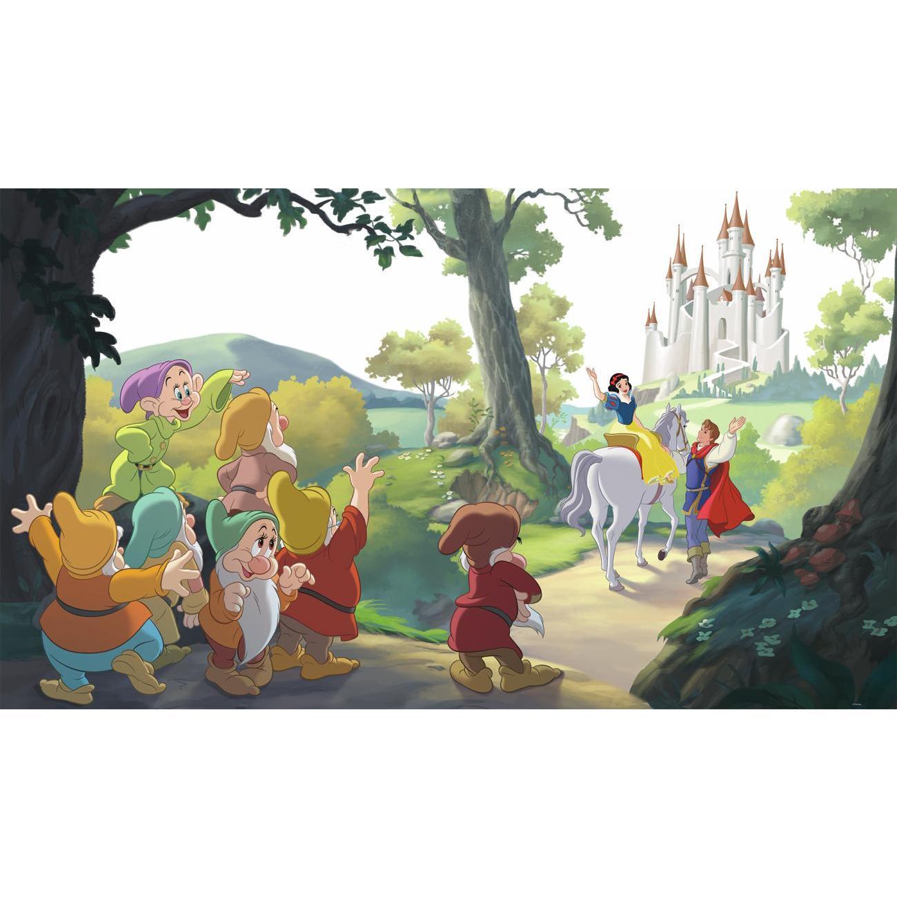 Disney Princess Snow White "Happily Ever After" XL Spray and Stick Wallpaper Mural Wall Murals RoomMates Mural  