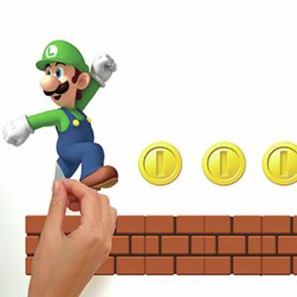 Nintendo Super Mario Bros. Build A Scene Wall Decals Wall Decals RoomMates   