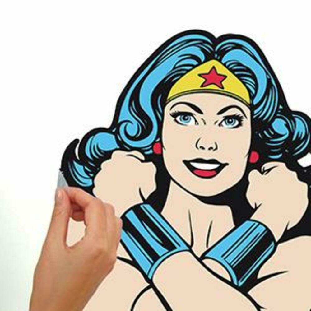 Classic Wonder Woman Giant Wall Decals Wall Decals RoomMates   