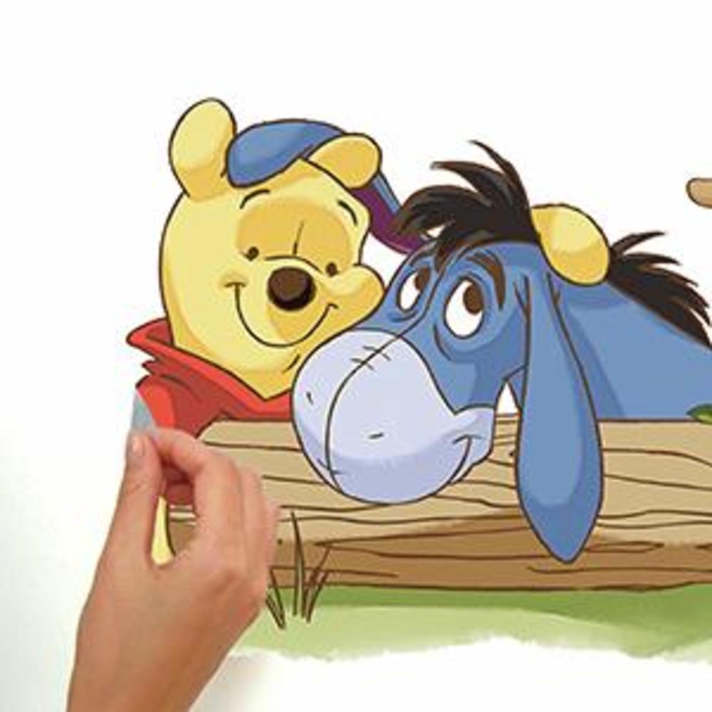 Pooh and Friends Outdoor Fun Giant Wall Decals Wall Decals RoomMates   