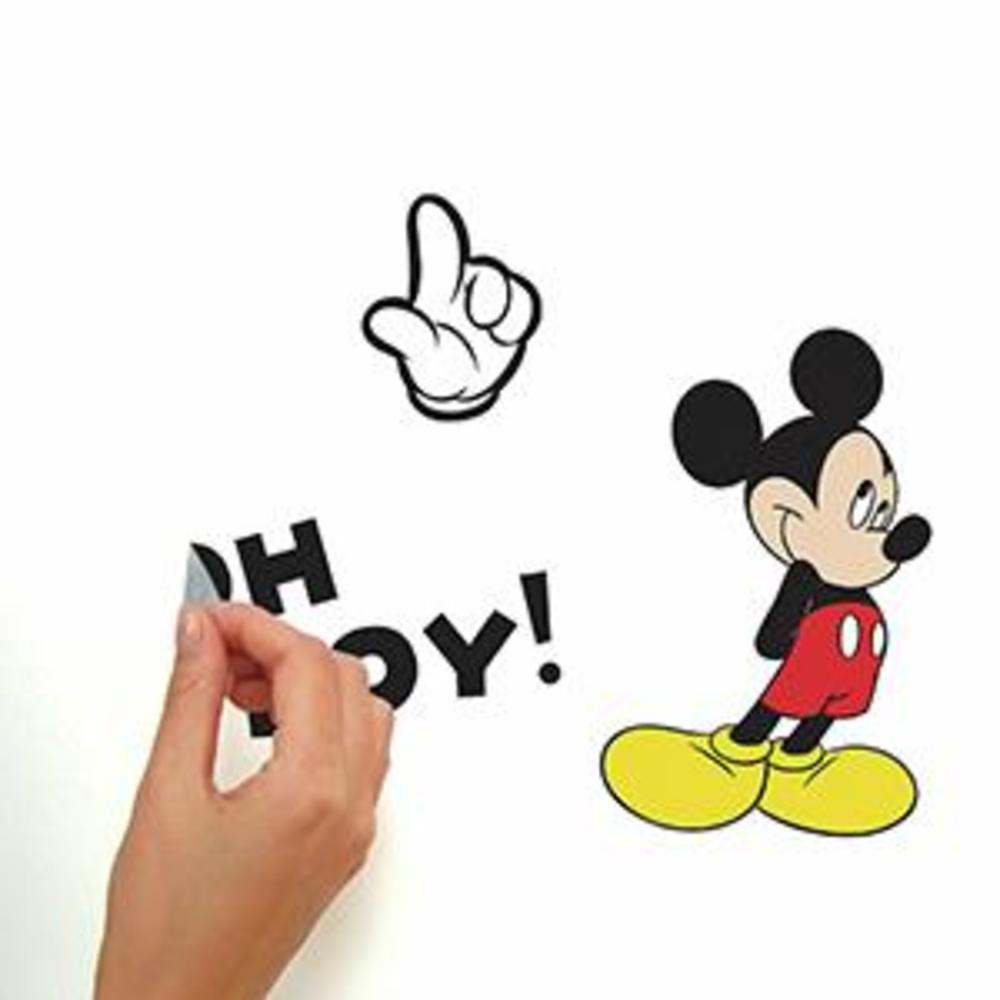 All About Mickey Giant Wall Decals Wall Decals RoomMates   