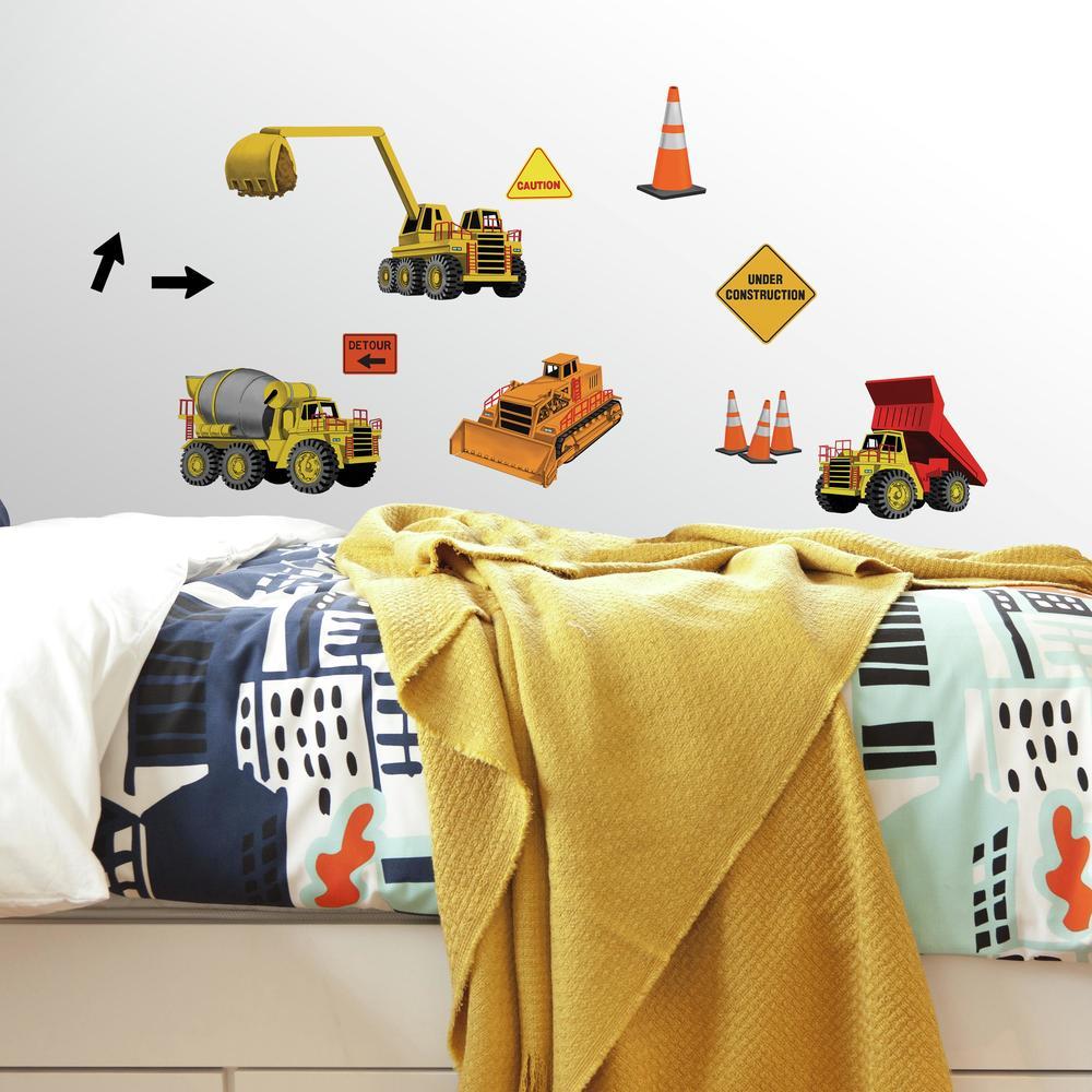 Under Construction Wall Decals Wall Decals RoomMates   