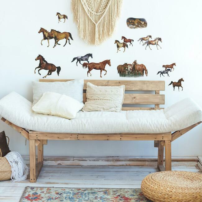 Wild Horses Wall Decals Wall Decals RoomMates   