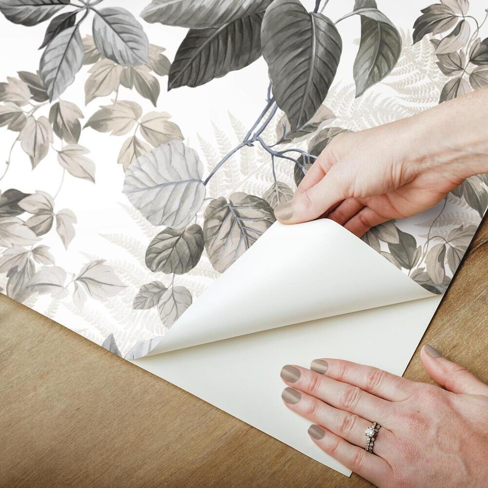Rainforest Leaves Peel and Stick Wallpaper Peel and Stick Wallpaper RoomMates   