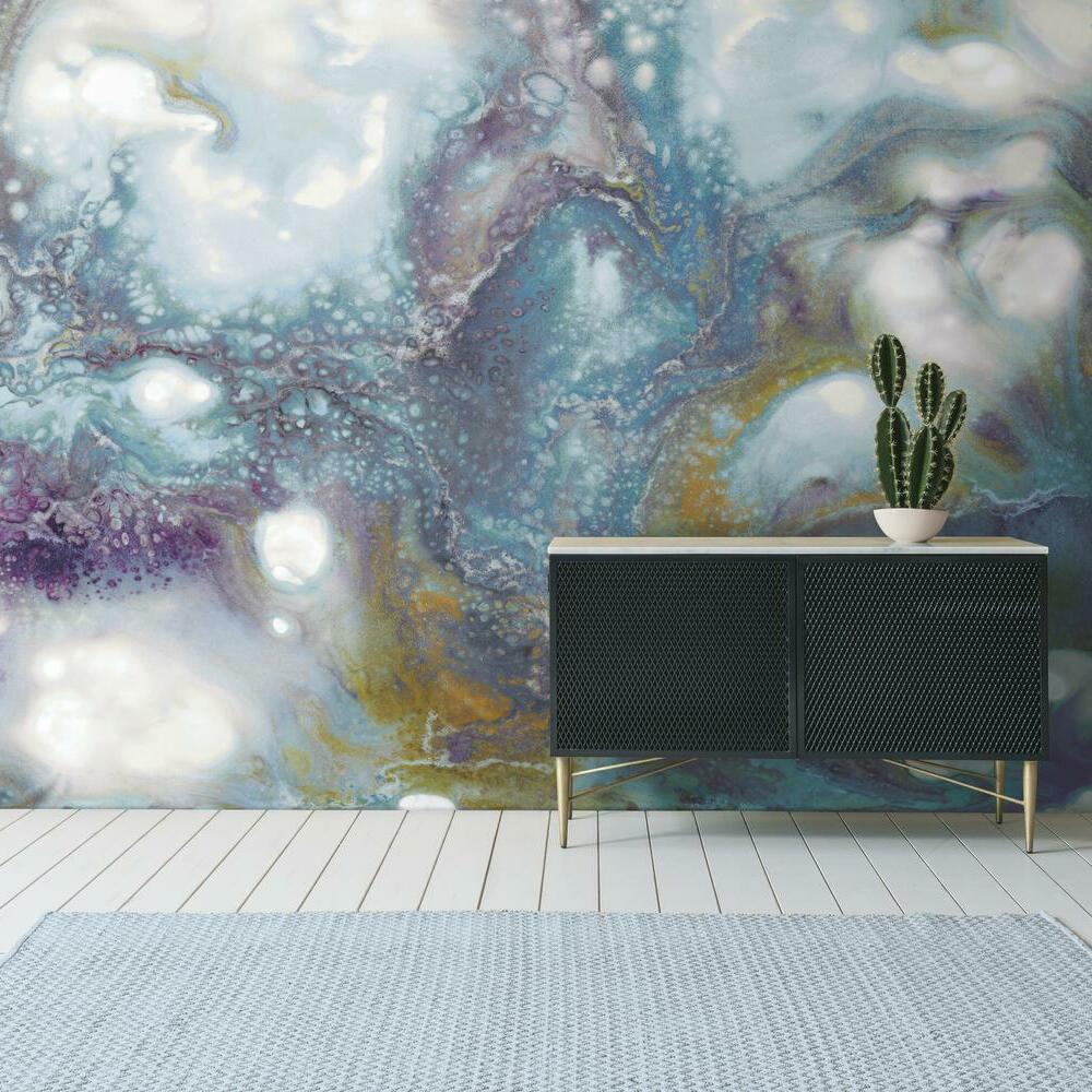 Galaxy Peel and Stick Mural Wall Murals RoomMates   