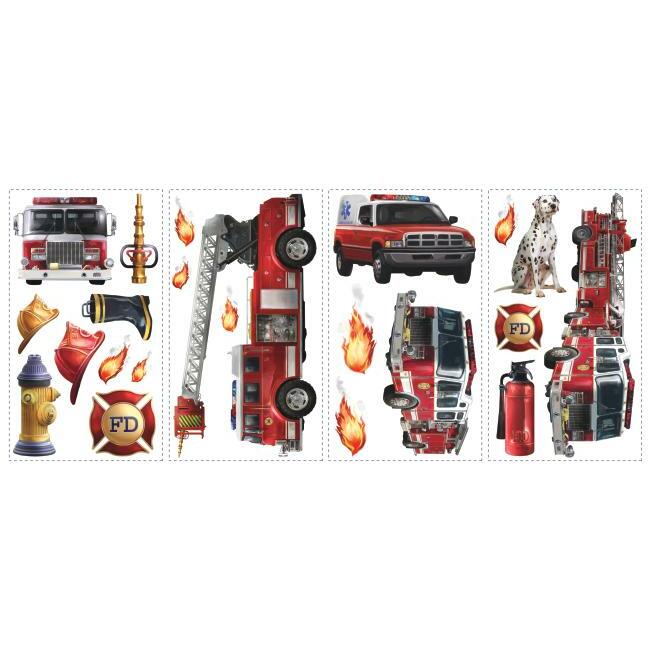 Fire Brigade Wall Decals Wall Decals RoomMates   