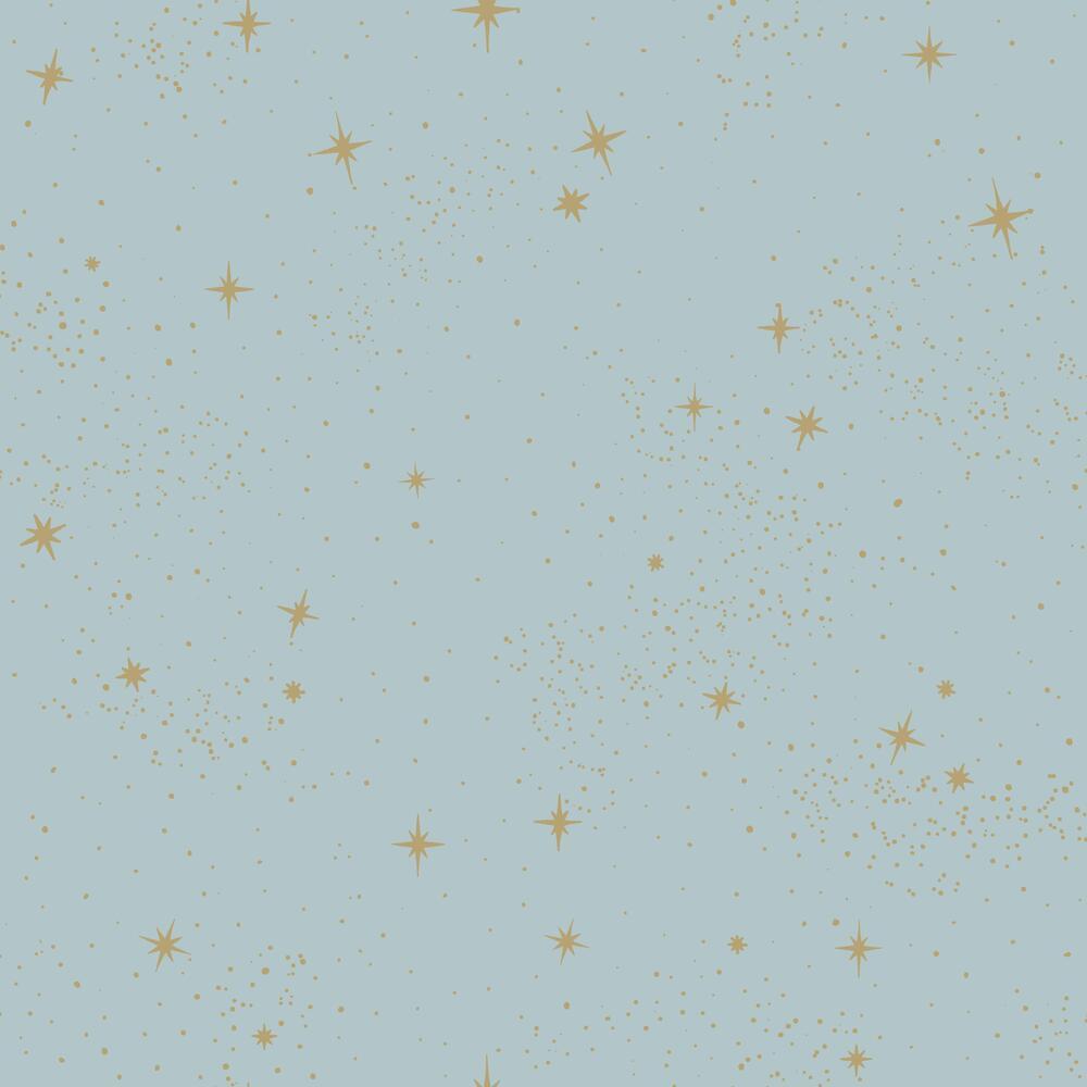 Upon a Star Peel and Stick Wallpaper Peel and Stick Wallpaper RoomMates Roll Blue 