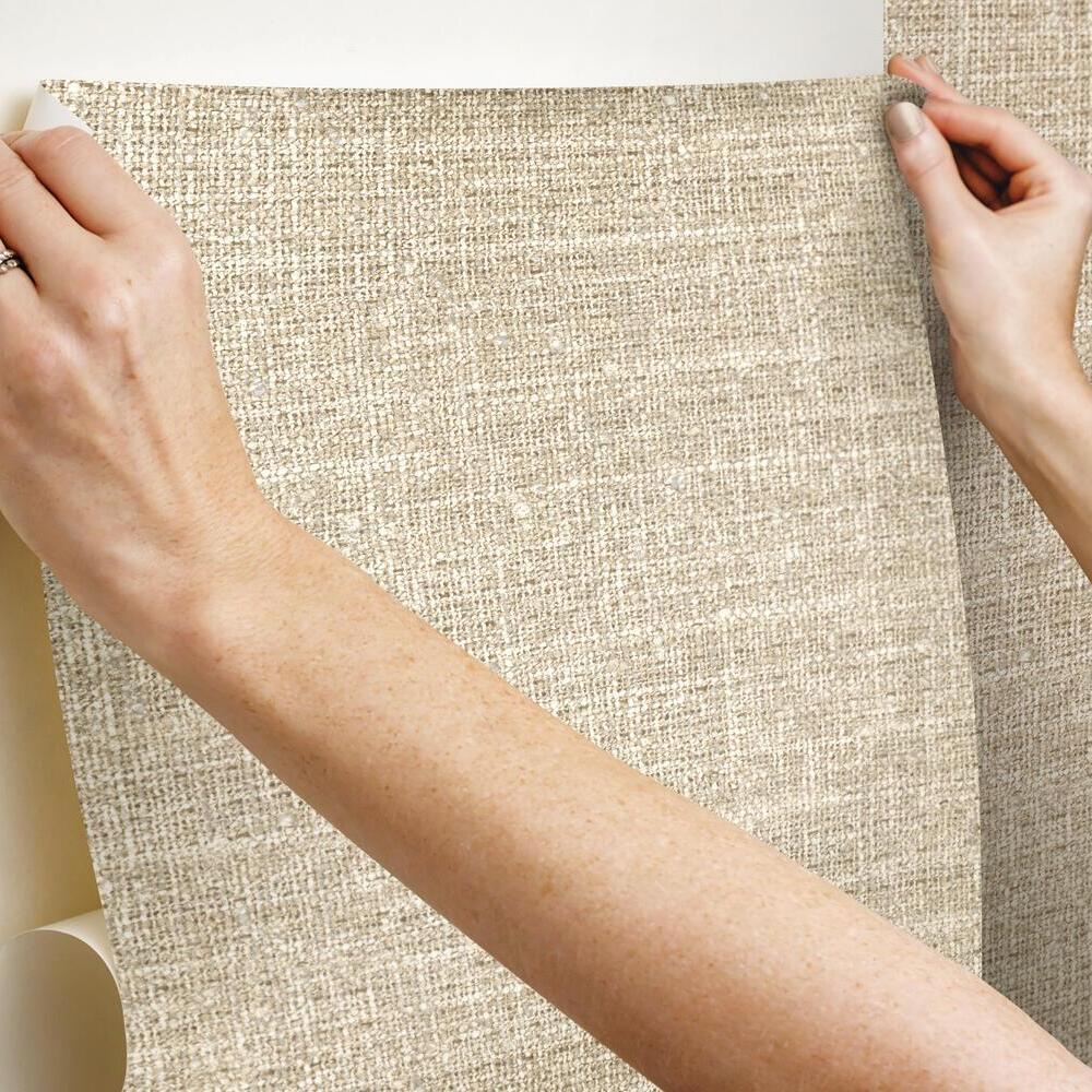 Tweed Peel & Stick Wallpaper Peel and Stick Wallpaper RoomMates   