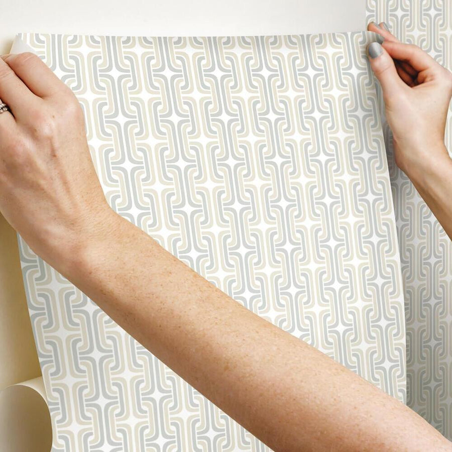 Mod Lattice Peel and Stick Wallpaper – RoomMates Decor