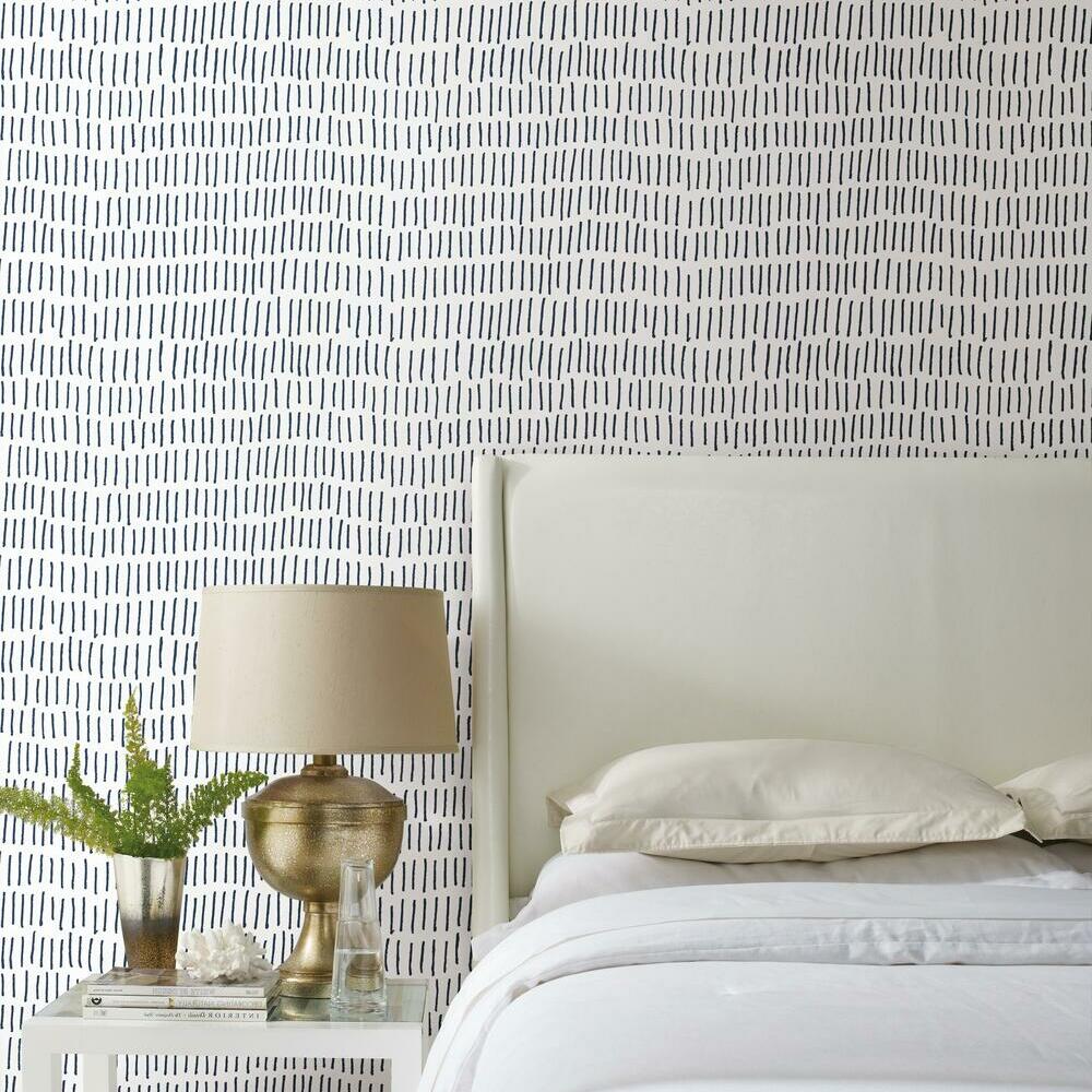 Tick Mark Peel And Stick Wallpaper – Roommates Decor