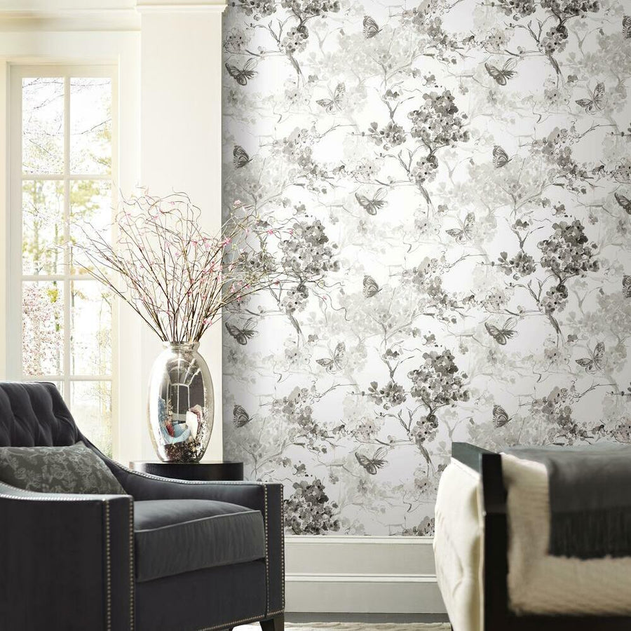 Spring Cherry Blossoms Peel and Stick Wallpaper – RoomMates Decor