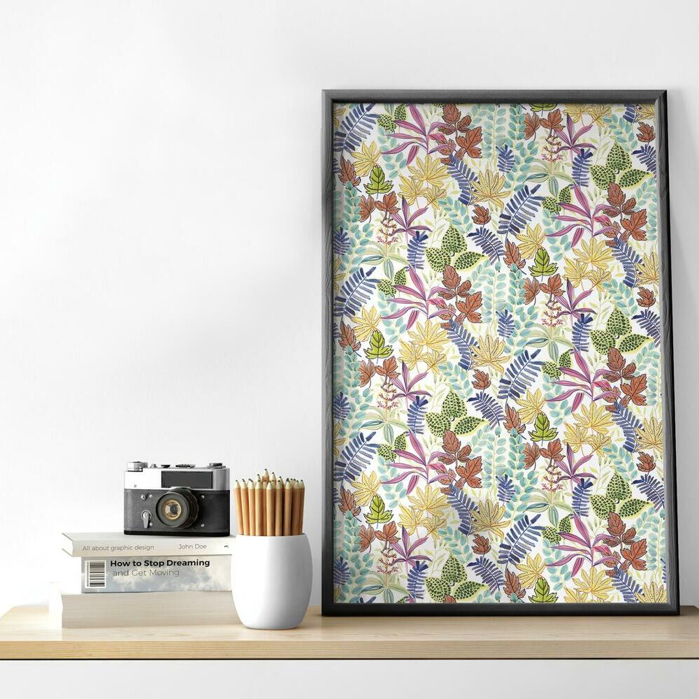 Watercolor Tropics Peel and Stick Wallpaper Peel and Stick Wallpaper RoomMates   