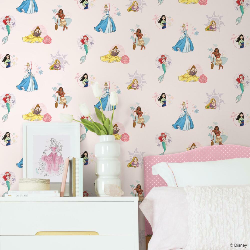 Disney Princess Power Peel and Stick Wallpaper – RoomMates Decor