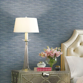 NextWall Luxe Haven 405sq ft Sea Breeze Vinyl Grasscloth Selfadhesive  Peel and Stick Wallpaper in the Wallpaper department at Lowescom
