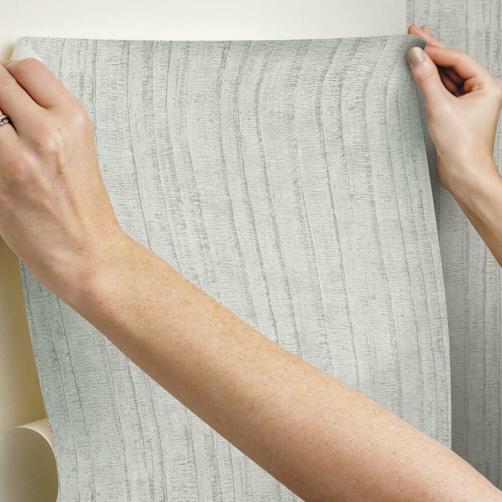 Crackled Stria Faux Texture Peel and Stick Wallpaper Peel and Stick Wallpaper RoomMates   