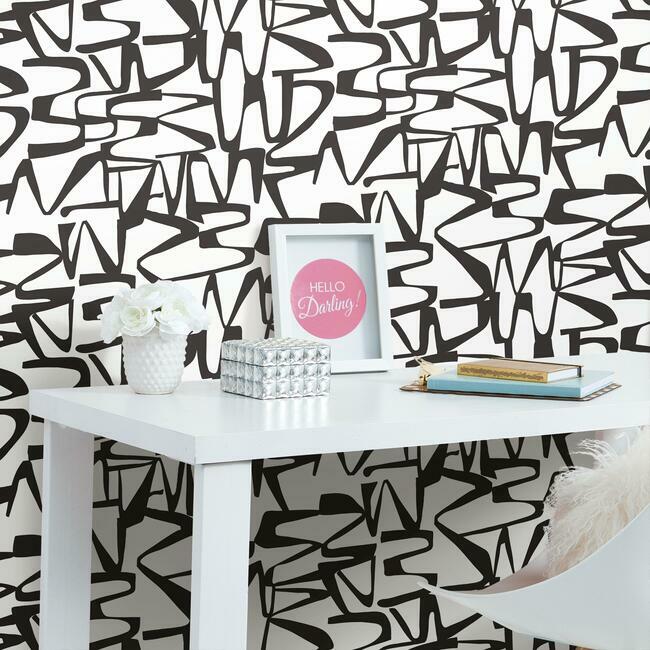 Jane Dixon Enigmatic Peel & Stick Wallpaper Peel and Stick Wallpaper RoomMates   