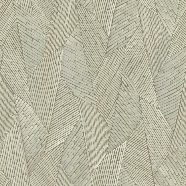 RoomMates RMK11434WP Brown Bamboo Peel and Stick Wallpaper, Roll 