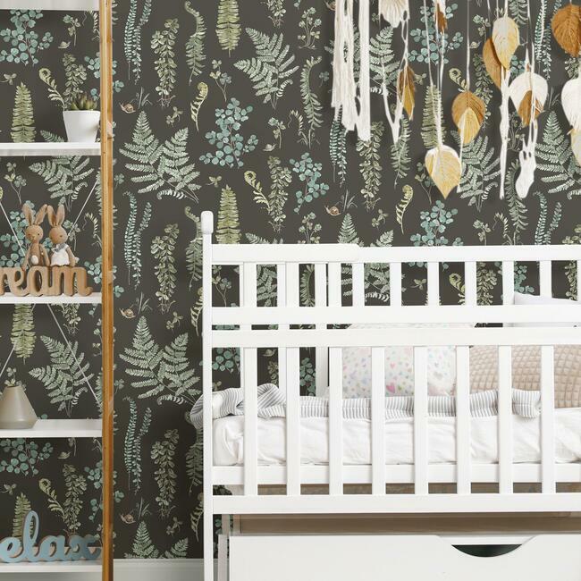 Lisa Audit Fern Study Peel & Stick Wallpaper – RoomMates Decor