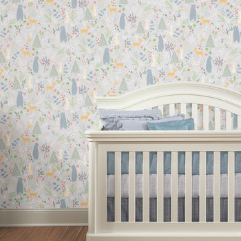 Nursery Wallpaper  Peel  Stick Murals  Hovia