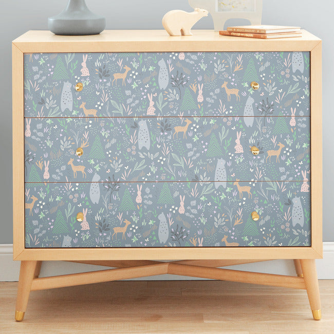 Spring Forest Pals Peel & Stick Wallpaper Peel and Stick Wallpaper RoomMates   