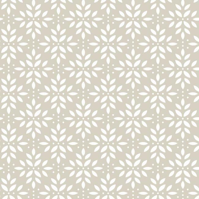 Rose Lindo Agave Peel & Stick Wallpaper Peel and Stick Wallpaper RoomMates Roll Beige 