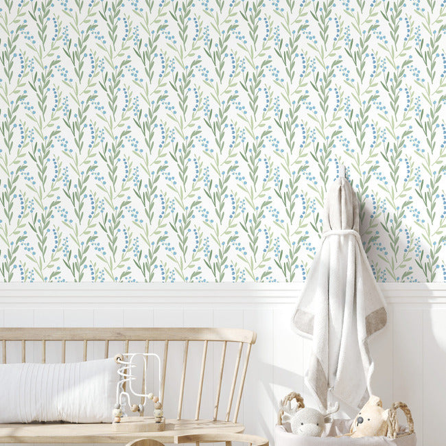 Budding Branches Peel & Stick Wallpaper – Roommates Decor