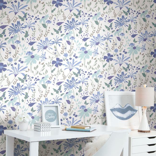 Bella Garden Peel & Stick Wallpaper – RoomMates Decor