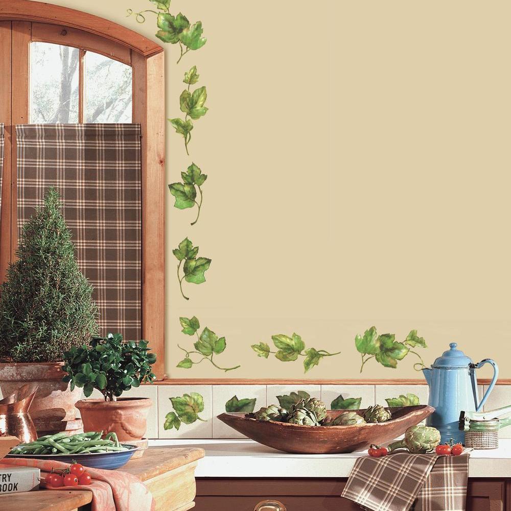Evergreen Ivy Wall Decals Wall Decals RoomMates   
