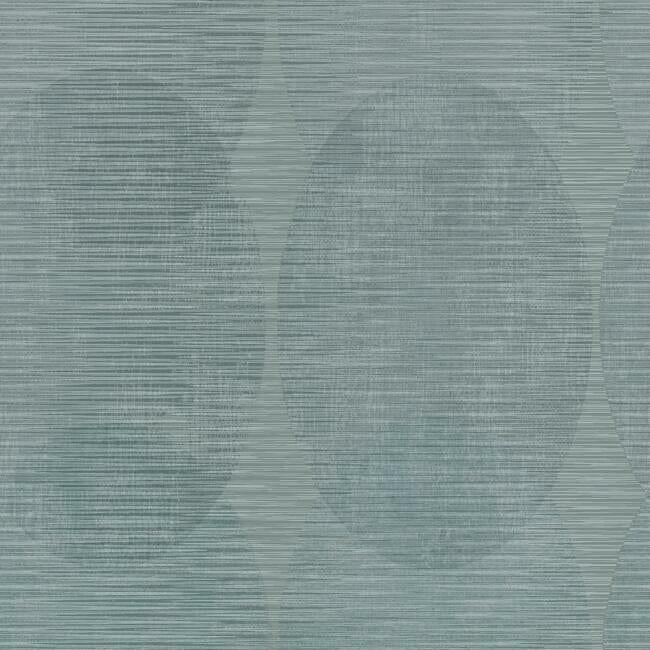 Nikki Chu Sahara Peel and Stick Wallpaper Peel and Stick Wallpaper RoomMates Roll Blue/Grey 