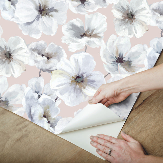 Tamara Day Hawthorn Blossom Wallpaper Peel and Stick Wallpaper RoomMates   