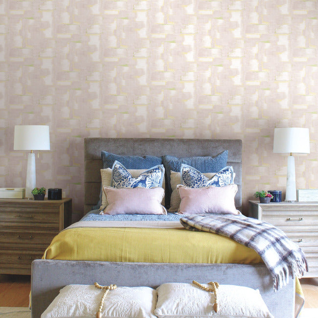 Tamara Day Modern Ikat Wallpaper Peel and Stick Wallpaper RoomMates   