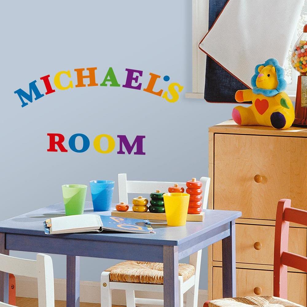 Colorful Alphabet Wall Decals Wall Decals RoomMates   