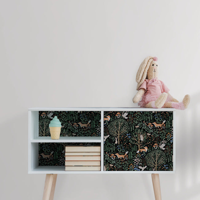 Clara Jean Folklore Forest Peel and Stick Wallpaper Peel and Stick Wallpaper RoomMates   
