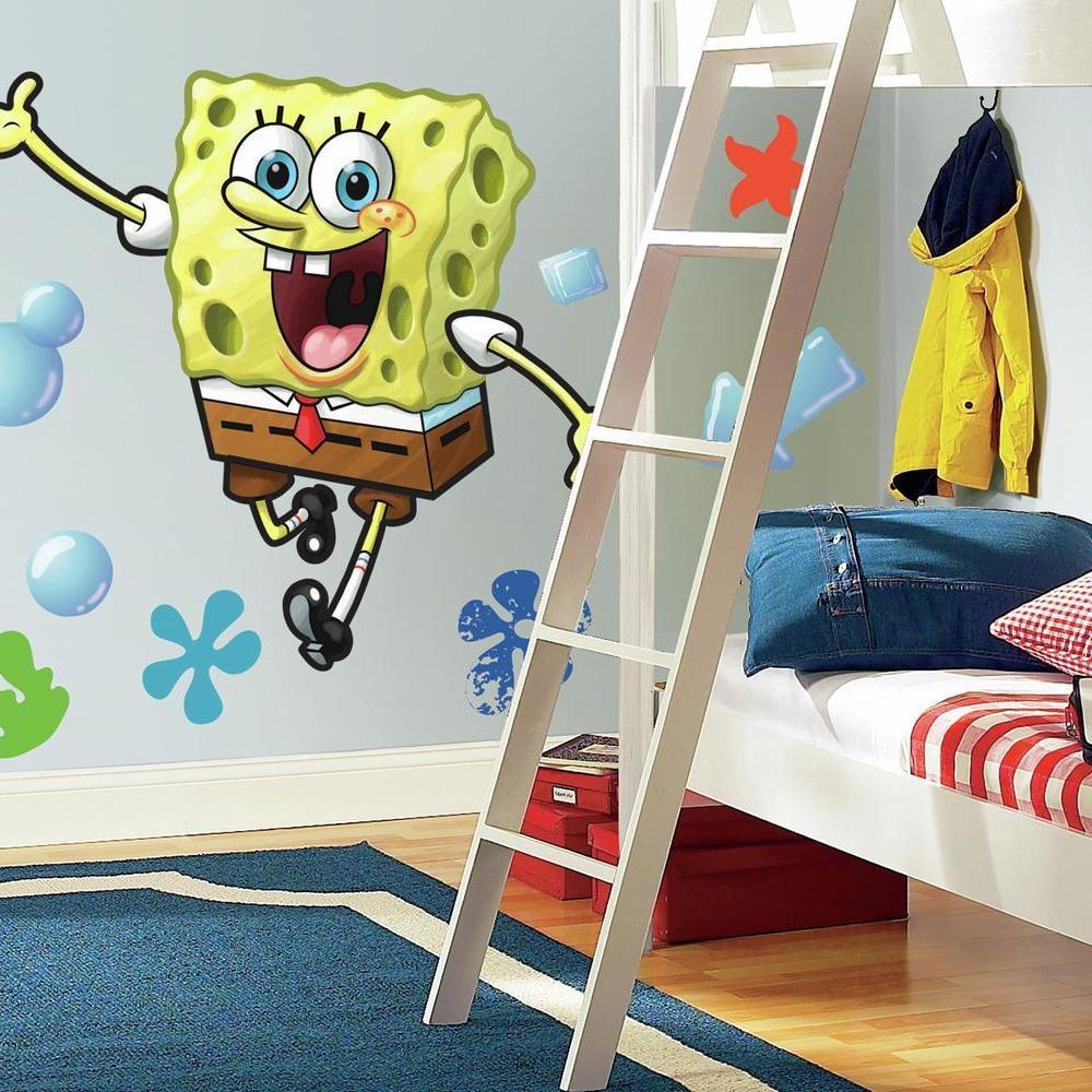 Spongebob Squarepants Giant Wall Decal Wall Decals RoomMates   