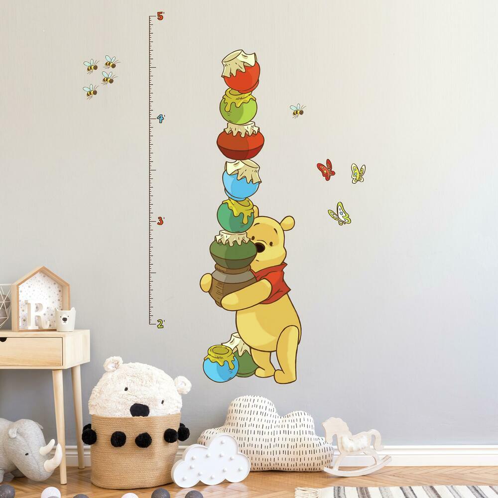 Pooh & Friends Growth Chart Wall Decals Wall Decals RoomMates   