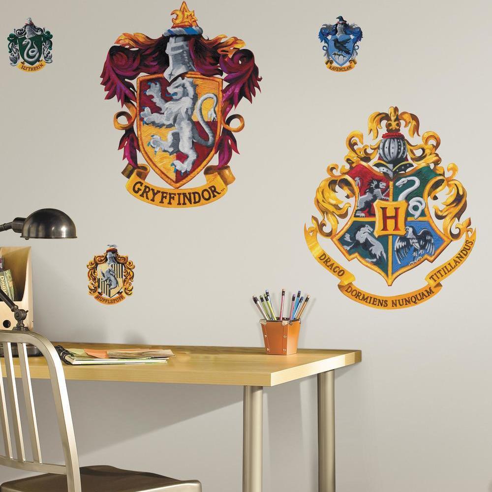 Hogwarts Crest Giant Wall Decals Wall Decals RoomMates   
