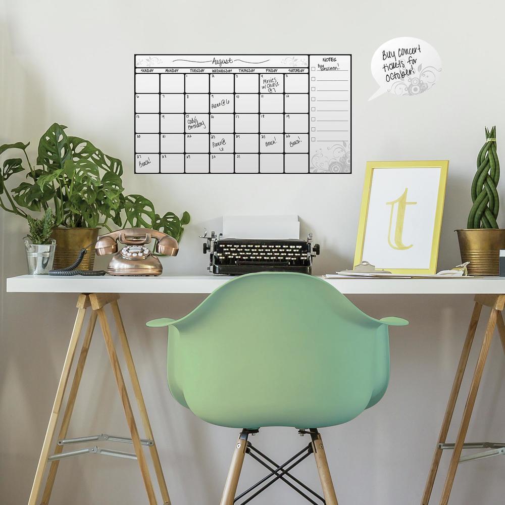 Dry Erase Calendar Wall Decals Wall Decals RoomMates   