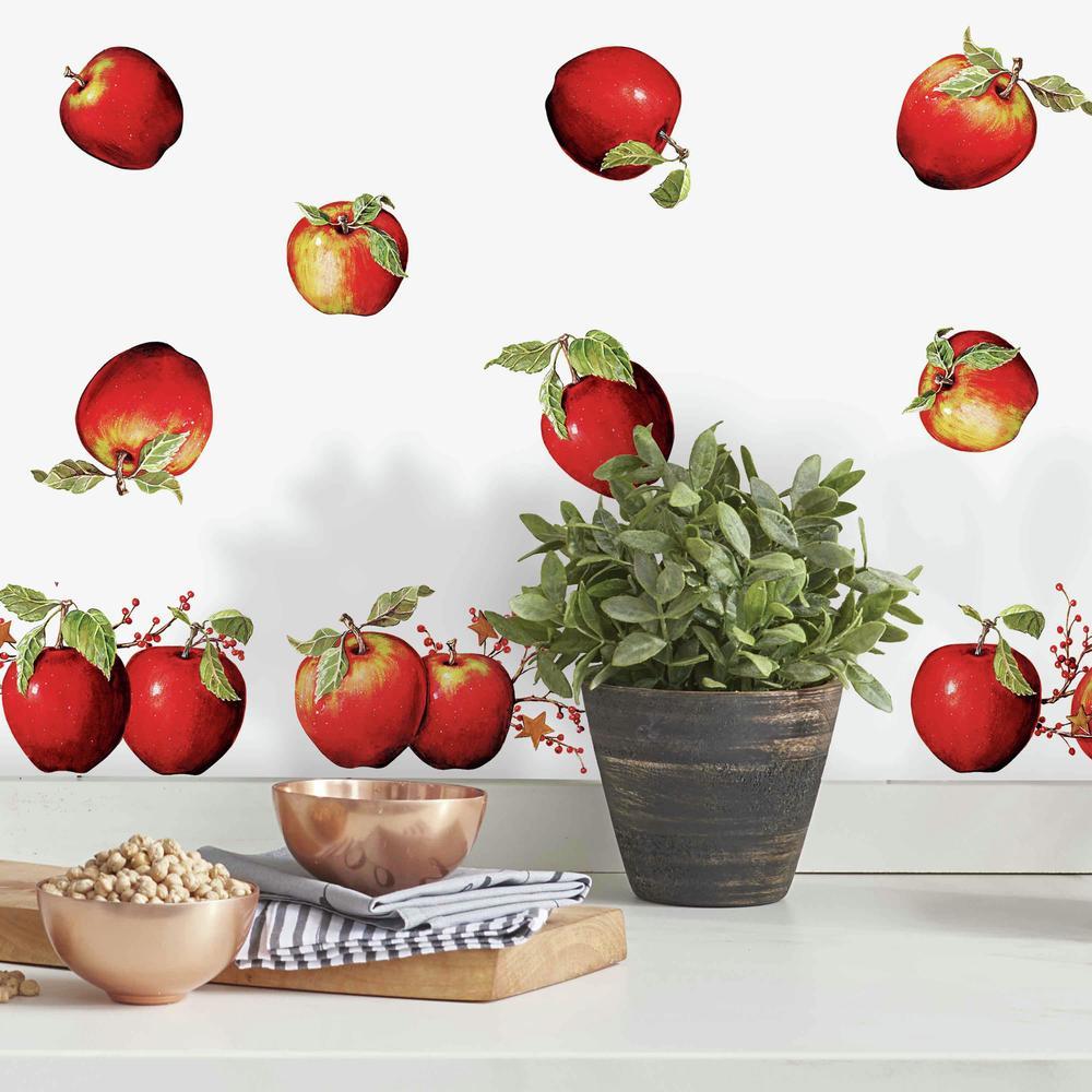 Country Apples Wall Decals Wall Decals RoomMates   