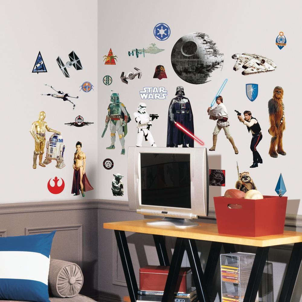 Star Wars Classic Wall Decals Wall Decals RoomMates   