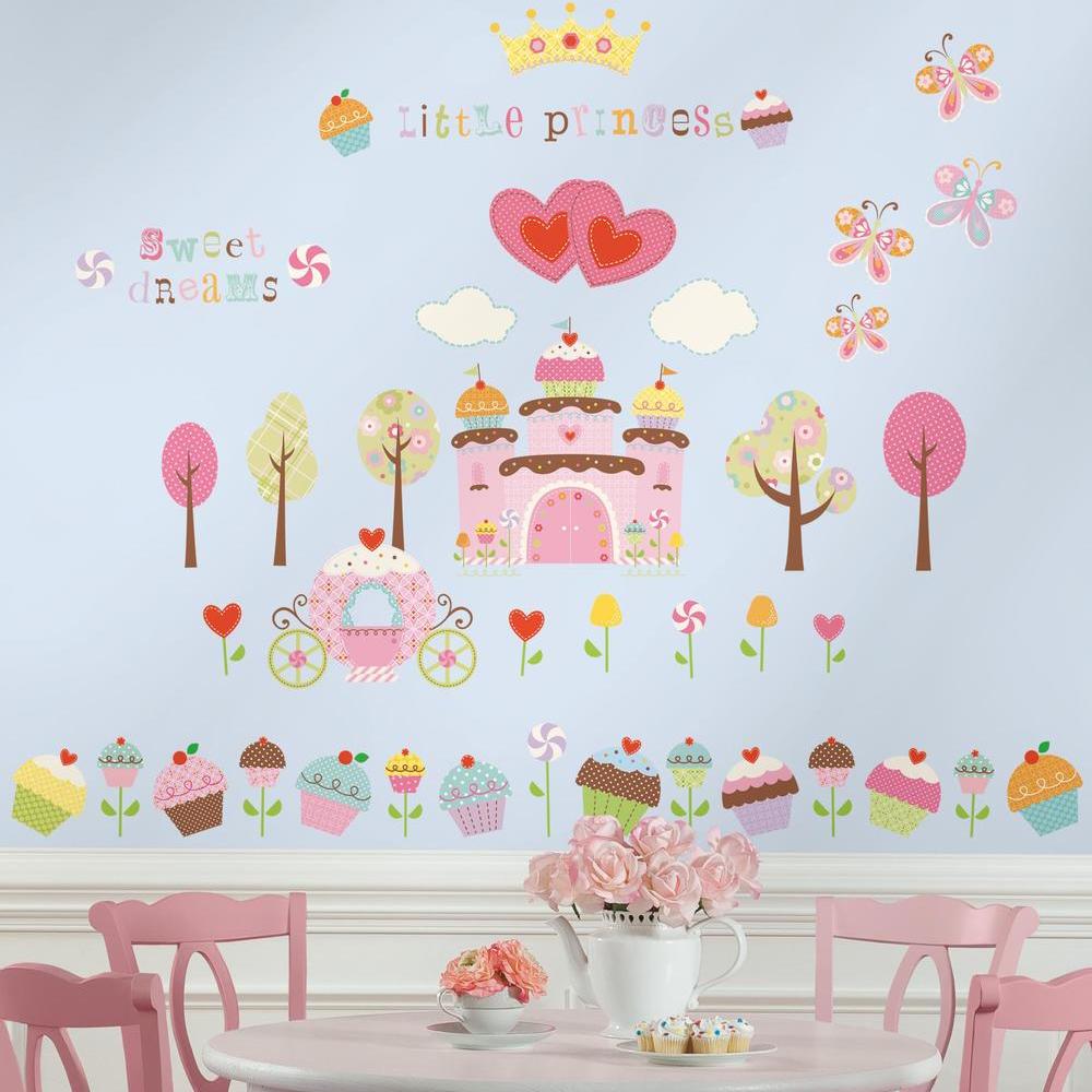 Happi Cupcake Land Wall Decals Wall Decals RoomMates   