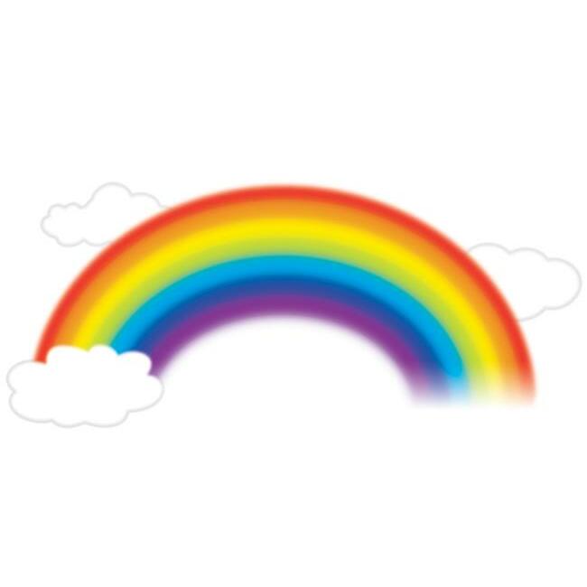 Over the Rainbow Giant Wall Decals Wall Decals RoomMates   