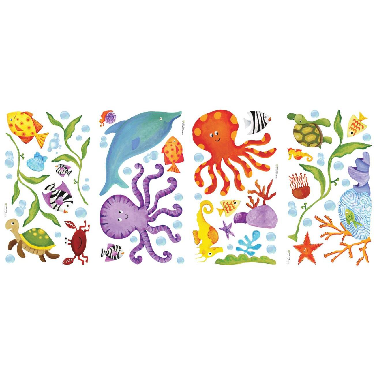 Adventures Under the Sea Wall Decals Wall Decals RoomMates   